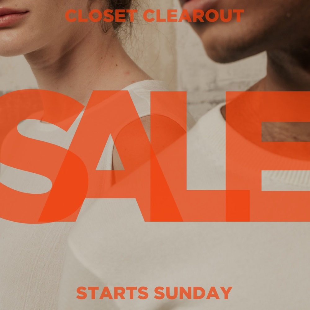 Closet clearout Sundays with Michelle